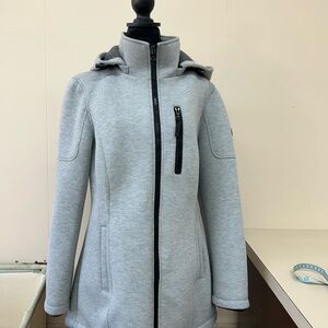 Calvin Klein Women's Light Gray Ski Jacket